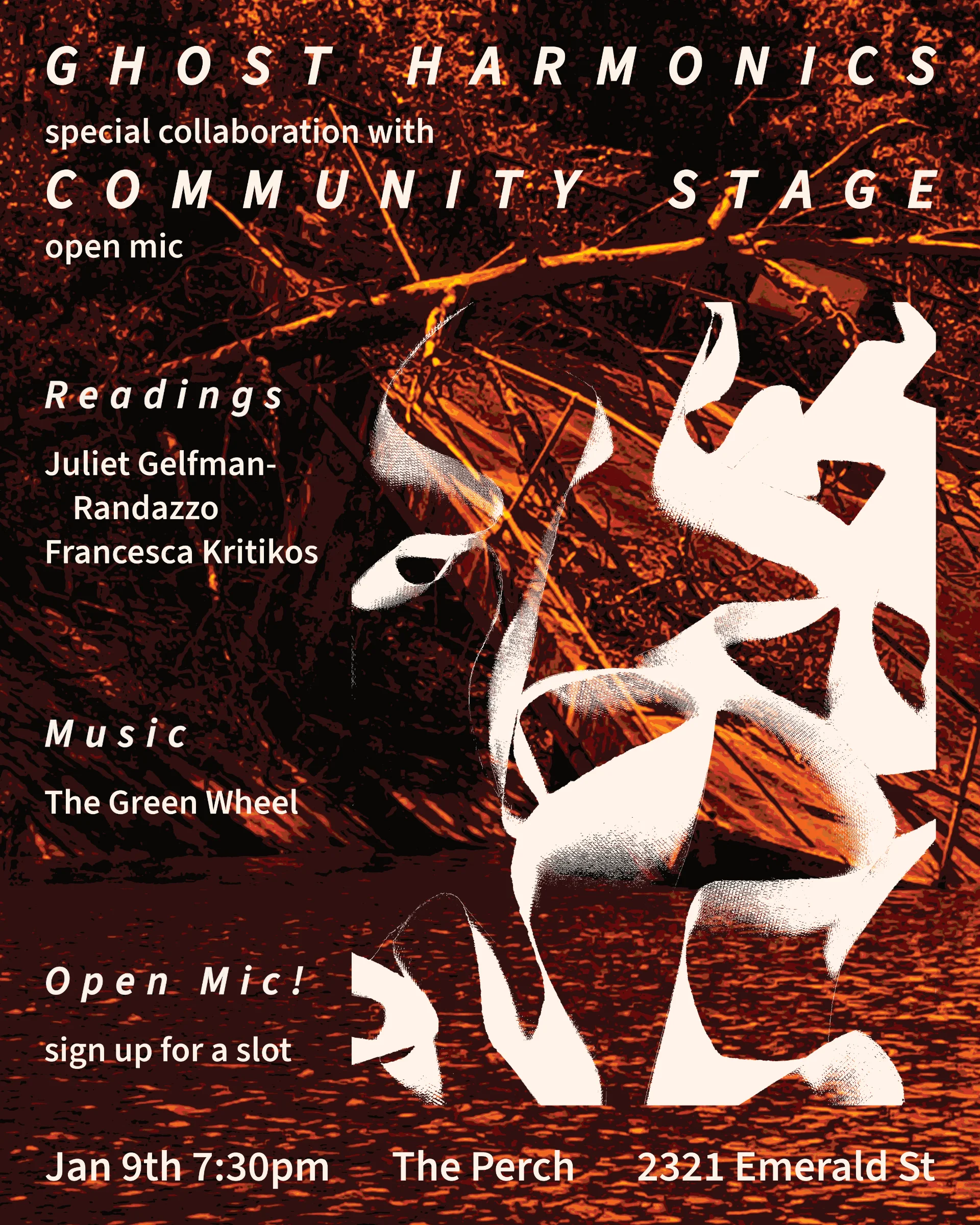 January 9th: Collaboration with Community Stage