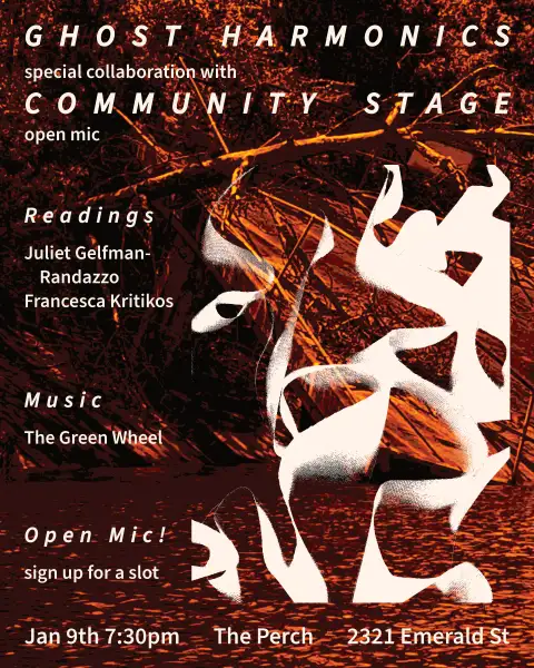 January 9th: Collaboration with Community Stage